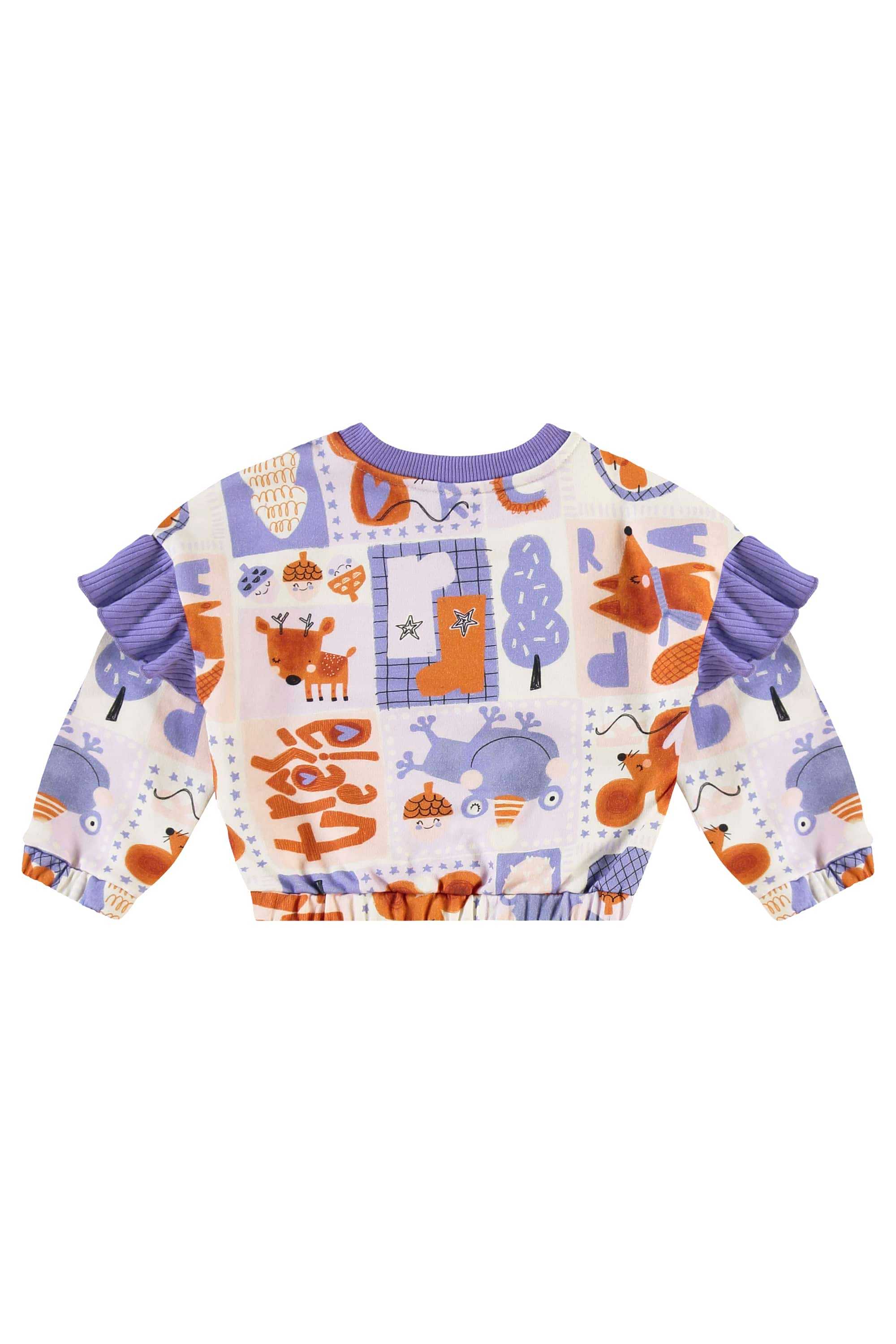 Conjunto Jardim Secreto Infantil Feminino (Off White) Três e Já - Imagem 34
